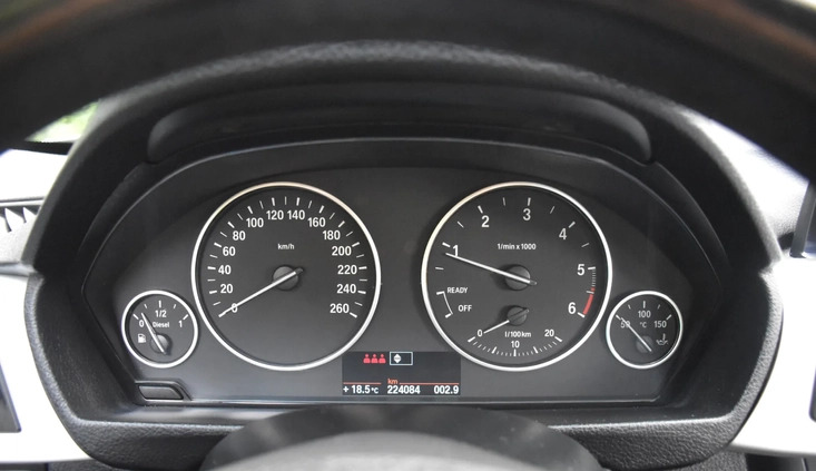 BMW Seria 3 cena 39999 przebieg: 224082, rok produkcji 2012 z Pakość małe 781